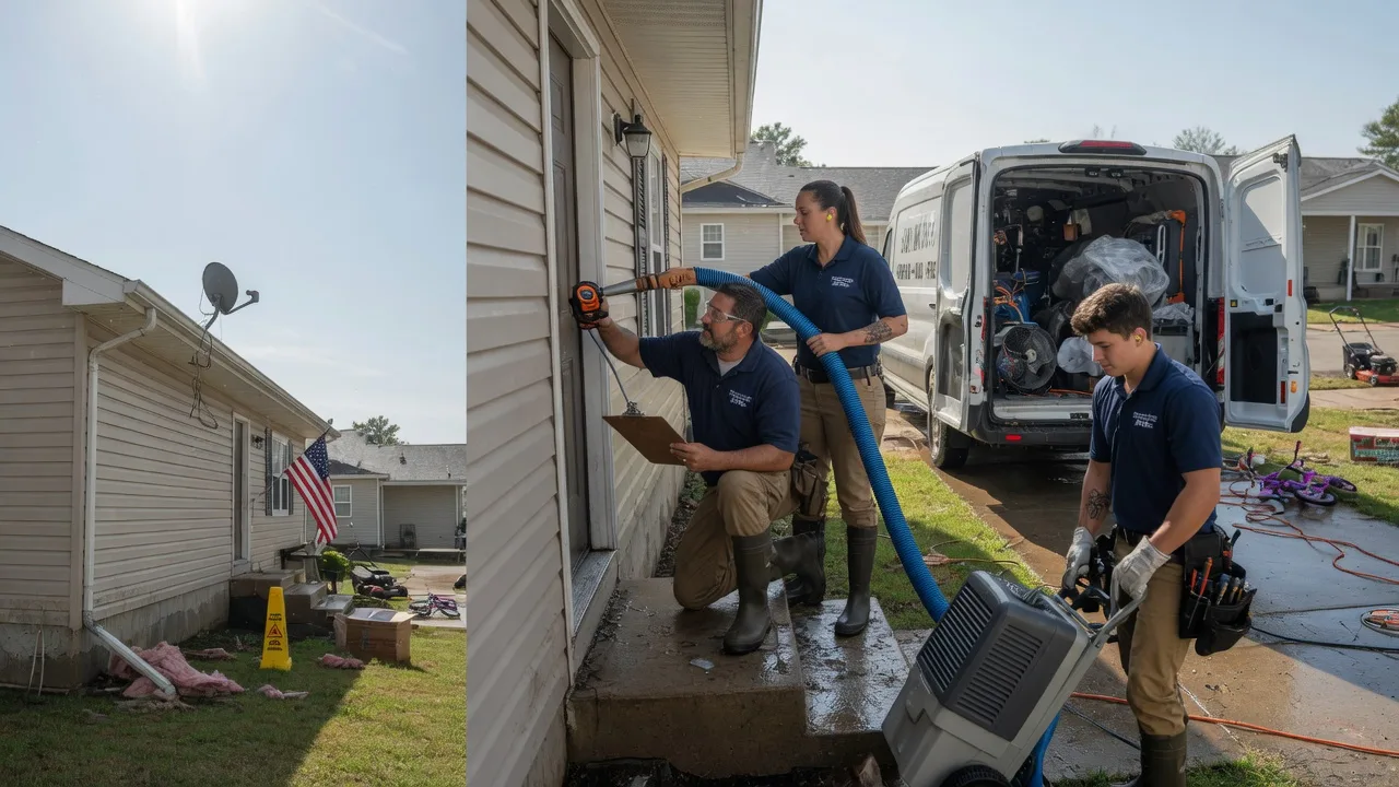 Ceiling Water Damage Restoration in Ava, MO near me